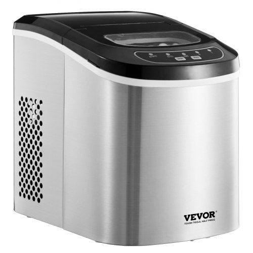 Countertop Ice Maker 9 Cubes Ready in 6 Mins 33lbs in 24Hrs SelfCleaning