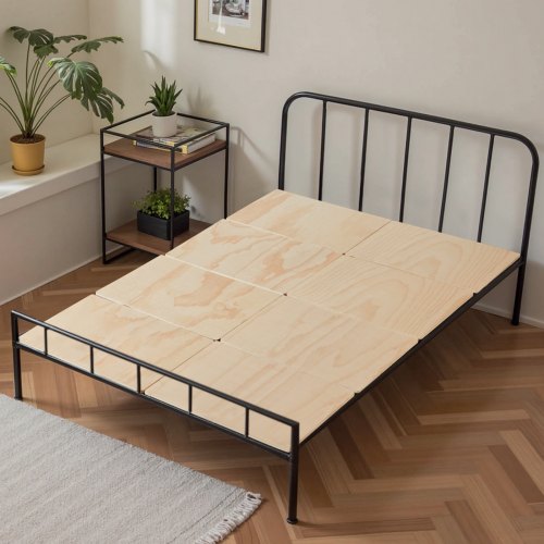 Full Size Bunkie Board 0.4 in Foldable Bed Board Slats with Connection