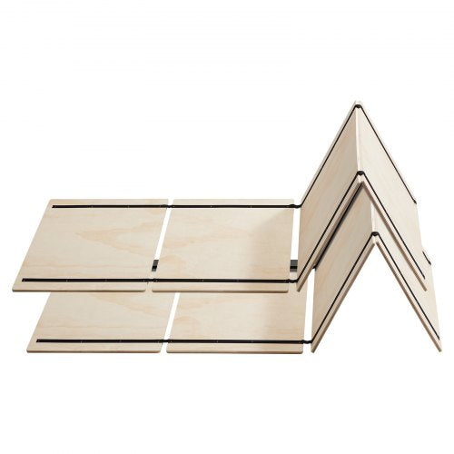 Full Size Bunkie Board 0.4 in Foldable Bed Board Slats with Connection