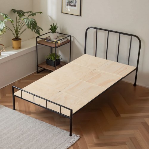 Twin Size Bunkie Board 0.4 in Foldable Bed Board Slats with Connection