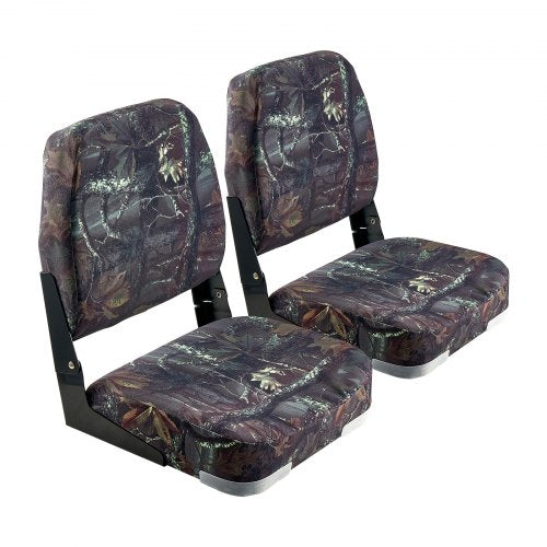 Boat Seat Low Backrest Folding Fishing Boat Seat with Thickened Sponge