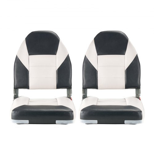 Boat Seat High Backrest Folding Fishing Boat Seat with Thickened Sponge