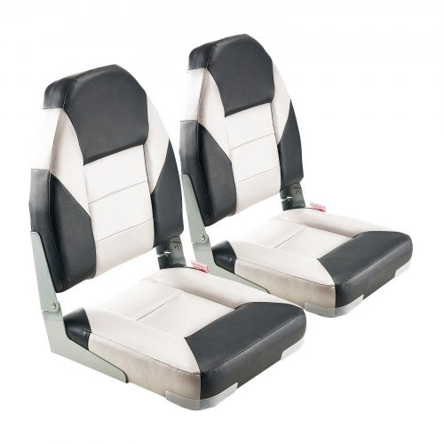Boat Seat High Backrest Folding Fishing Boat Seat with Thickened Sponge