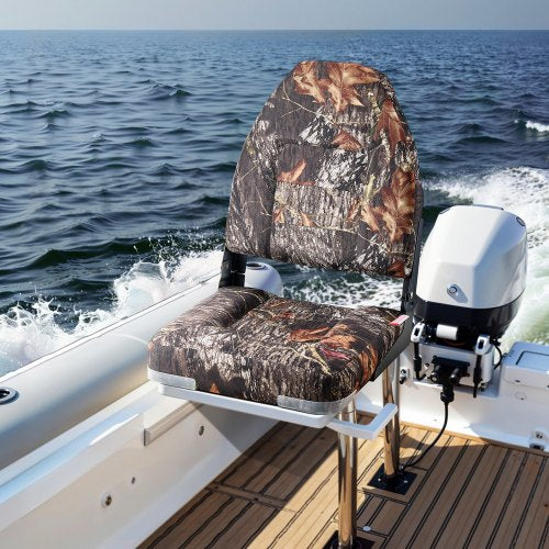 Boat Seat High Backrest Folding Fishing Boat Seat with Thickened Sponge