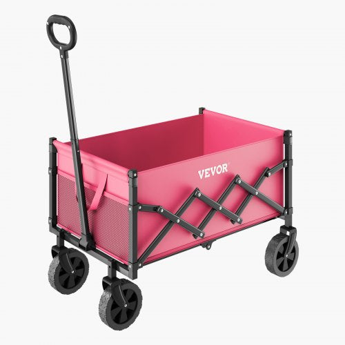 Collapsible Wagon Carts 120L 225LBS Folding Wagons with AllTerrain