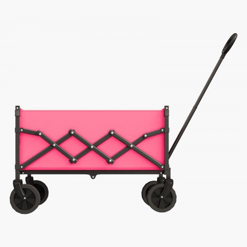 Collapsible Wagon Carts 120L 225LBS Folding Wagons with AllTerrain