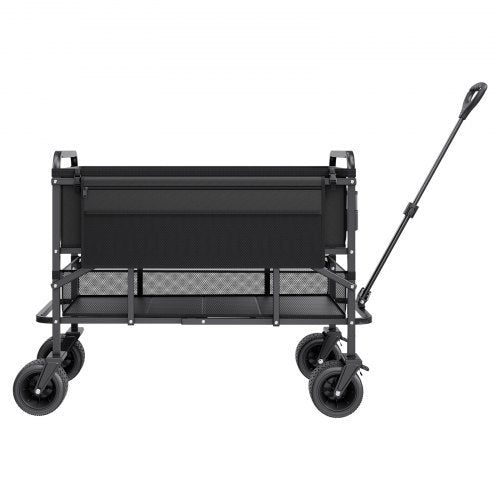 Double Decker Wagon Collapsible 400L Heavy Duty Folding Wagon Cart
