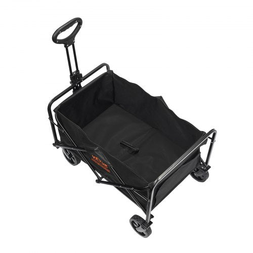 Collapsible Folding Wagon 2 cuft Grass Wagon Cart with AllTerrain 5in