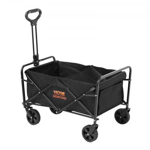 Collapsible Folding Wagon 2 cuft Grass Wagon Cart with AllTerrain 5in