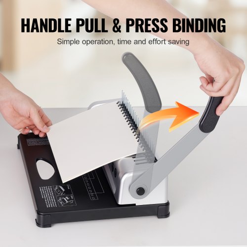Binding Machine Comb Binding Machine 21Holes Binding 450 Sheets Book