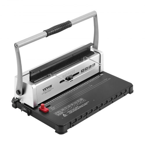Coil Spiral Binding Machine Manual Book Maker 34Holes Binding 120 Sheets