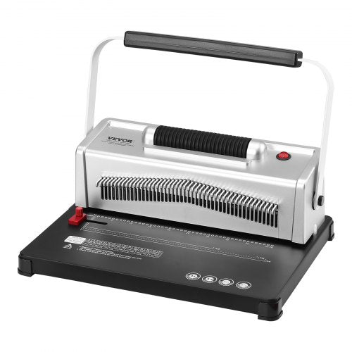 Coil Spiral Binding Machine Manual Book Maker with Electric Binding