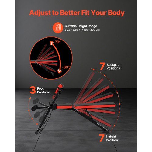 MultiFunctional Weight Bench for Full Body Workout Roman Chair