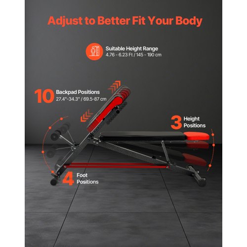MultiFunctional Weight Bench for Full Body Workout Roman Chair