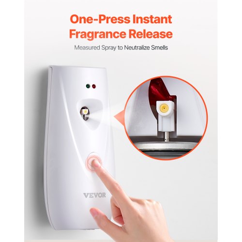 Automatic Air Freshener Spray Dispenser 4Pack Wall Mounted or Free