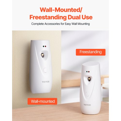 Automatic Air Freshener Spray Dispenser 4Pack Wall Mounted or Free