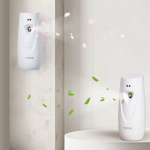 Automatic Air Freshener Spray Dispenser 2Pack Wall Mounted or Free