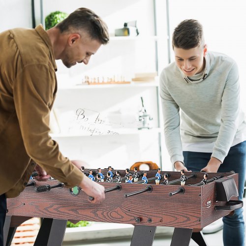 Folding Foosball Table 42 inch Standard Size Foosball Table Indoor Full