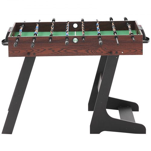 Folding Foosball Table 42 inch Standard Size Foosball Table Indoor Full