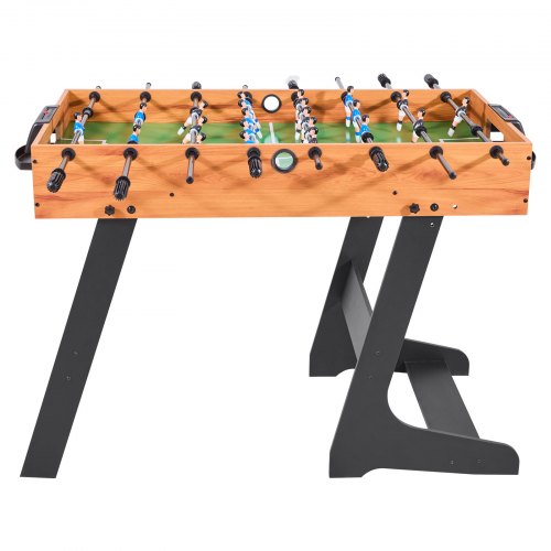 Folding Foosball Table 42 inch Standard Size Table Indoor Full Size