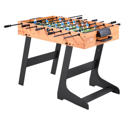 Folding Foosball Table 42 inch Standard Size Table Indoor Full Size