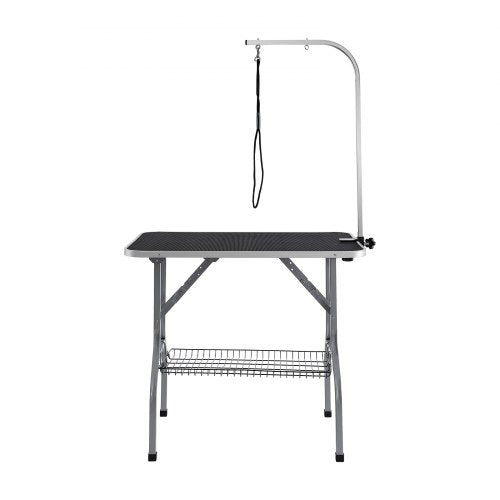Pet Grooming Table Arm with Clamp 36x24 Dog Grooming Station Foldable