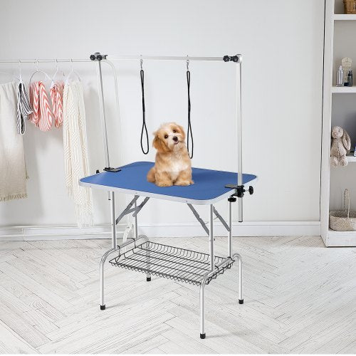 Pet Grooming Table Two Arms with Clamp 36x24 Dog Grooming Station