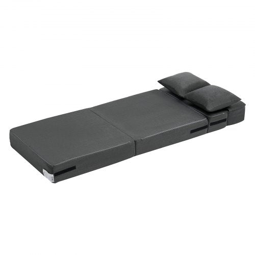 Folding Sofa Bed 3in1 Foldable Couch Bed with 2 Pillows and Washable