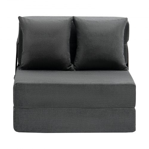 Folding Sofa Bed 3in1 Foldable Couch Bed with 2 Pillows and Washable