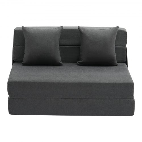 Folding Sofa Bed 3in1 Foldable Couch Bed with 2 Pillows and Washable
