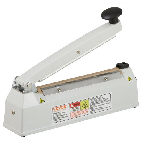 Impulse Sealer 8 inch Manual Heat Sealing Machine with Adjustable Heating