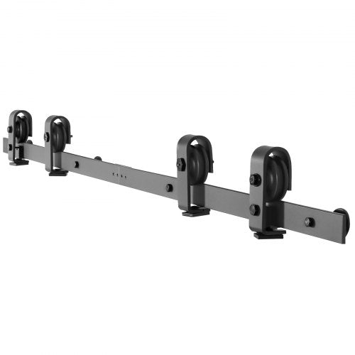 BiFolding Sliding Barn Door Hardware Track Kit 60 Top Mount Track Kit