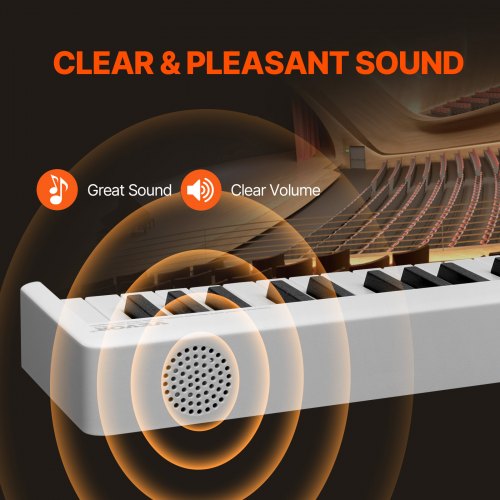 88 Key Folding Keyboard Piano Bluetooth MIDI Portable Electronic Digital