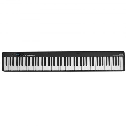 88 Key Folding Keyboard Piano Bluetooth MIDI Portable Electronic Digital