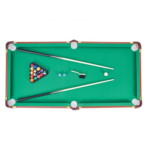 Folding Pool Table 4.5 ft Portable Billiards Tables Foldable SpaceSaving