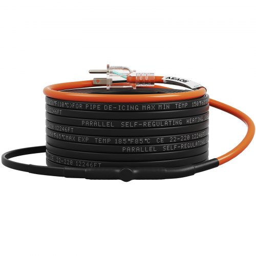 SelfRegulating Pipe Heating Cable 120feet 5Wft Heat Tape for Pipes