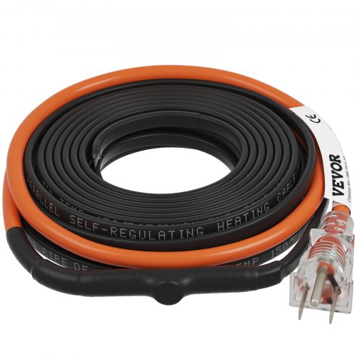 SelfRegulating Pipe Heating Cable 30feet 5Wft Heat Tape for Pipes Freeze