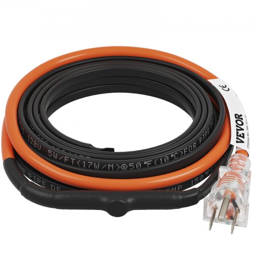 SelfRegulating Pipe Heating Cable 18feet 5Wft Heat Tape for Pipes Freeze