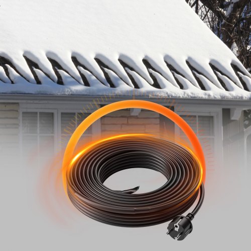 SelfRegulating Pipe Heating Cable 30FT 5WFT Heat Tape for Pipes Roof
