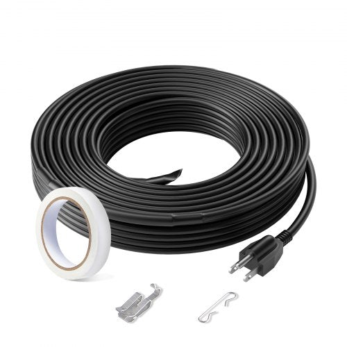 SelfRegulating Pipe Heating Cable 30FT 5WFT Heat Tape for Pipes Roof