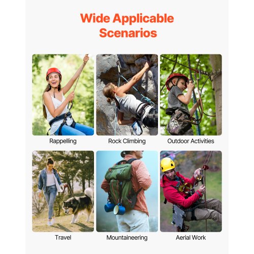 Auto Locking Carabiner Clips 3 PCS Heavy Duty Caribiner Professional 30 KN