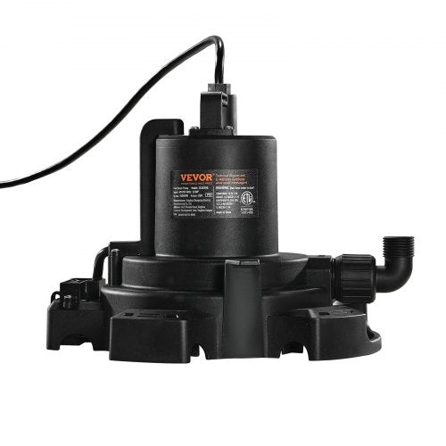 Automatic Pool Cover Pump 12 HP 1600 GPH 120V Submersible Swimming Pool