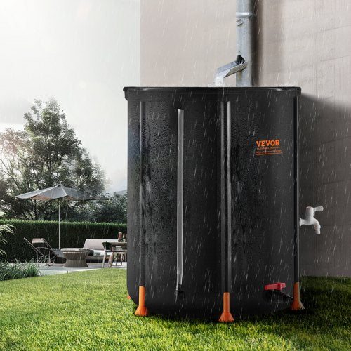 Collapsible Rain Barrel 53 Gallon201 L Portable Rain Water Collection