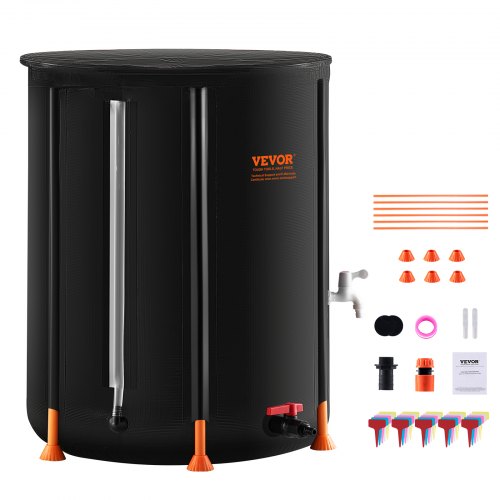 Collapsible Rain Barrel 53 Gallon201 L Portable Rain Water Collection
