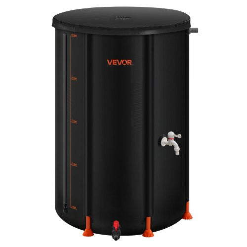Collapsible Rain Barrel 66 Gallon Portable Rain Water Collection Barrel