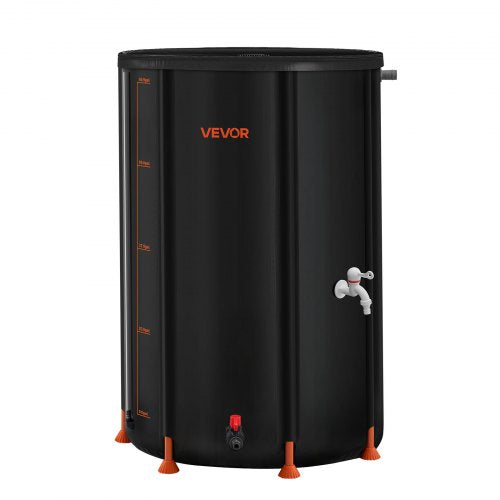 Collapsible Rain Barrel 66 Gallon Portable Rain Water Collection Barrel