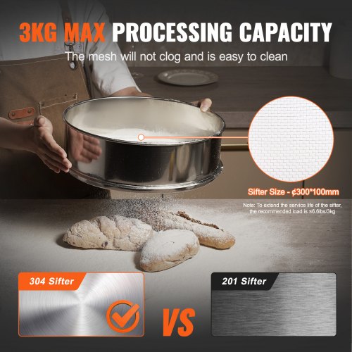Automatic Electric Vibrating Sieve Stainless Steel Sifter Shaker Machine