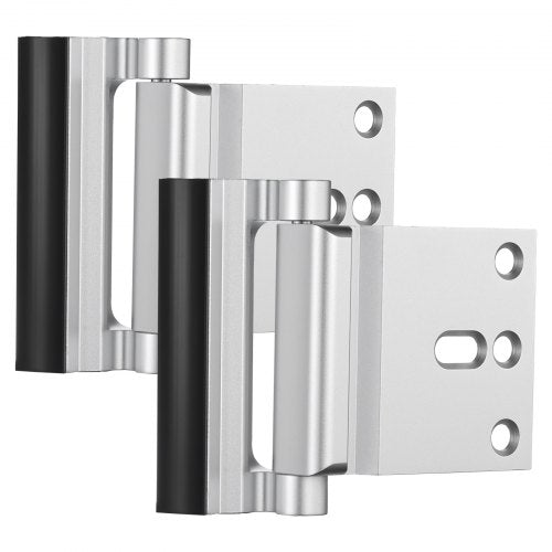 Door Reinforcement Lock 2 Pack Home Security Door Lock with 3 Inch Stop