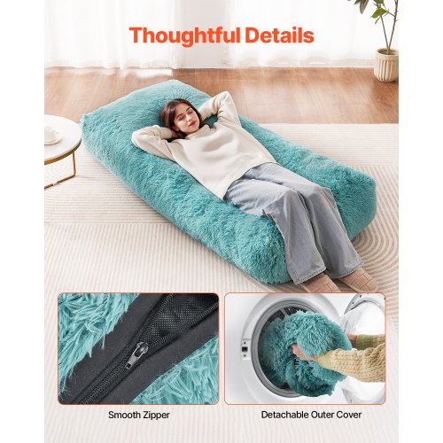 Bean Bag Chair Giant BeanBag Chair with Removable Washable Cover for Adults