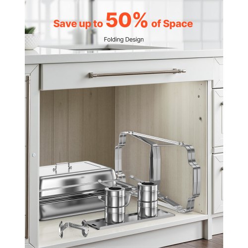 Chafing Dish Buffet Set 8 Qt 2 Pack Stainless Steel Chafer with 2 Full